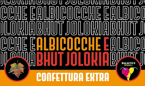 Confettura Albicocche e Bhut Jolokia